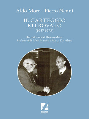 cover image of Il carteggio ritrovato (1957-1978)